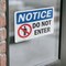 Signmission Do Not Enter OSHA Notice Sign, Vinyl Decal, 10in W x 7in L, 2PK OS-2PACK-NS-D-710-L-15437 - alternate 4
